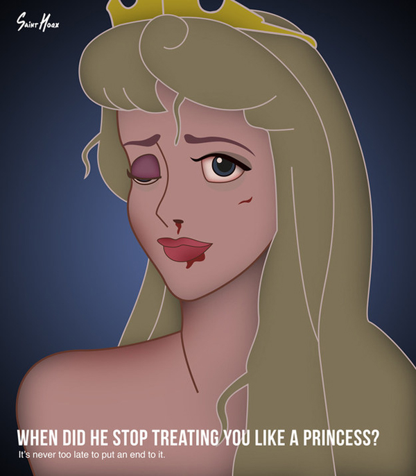Princesas da Disney Violência Doméstica