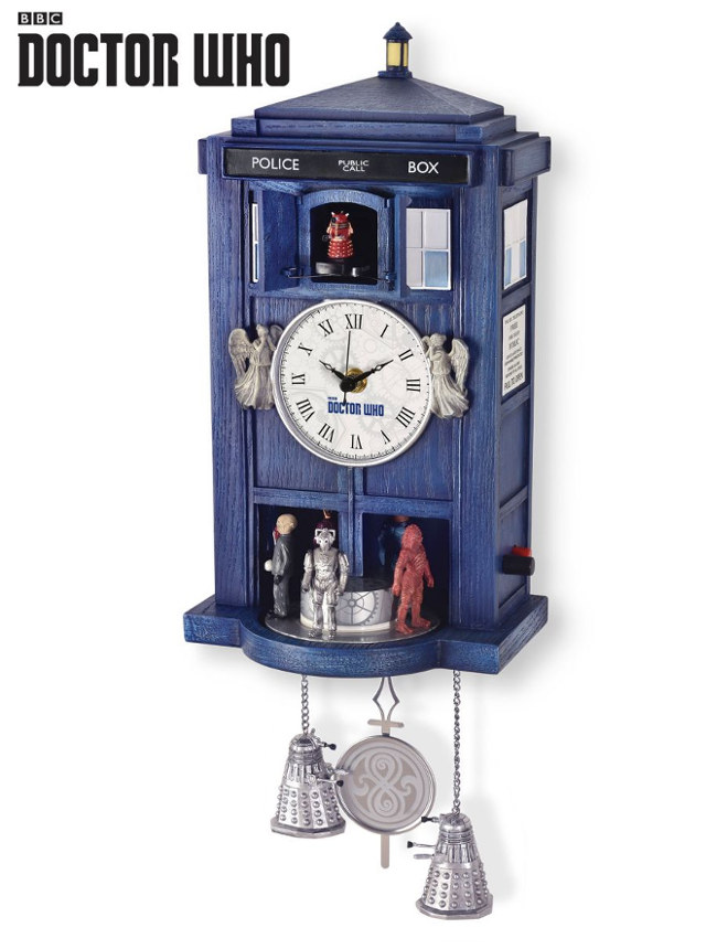 Doctor Who Tradicional relógio cuco TARDIS